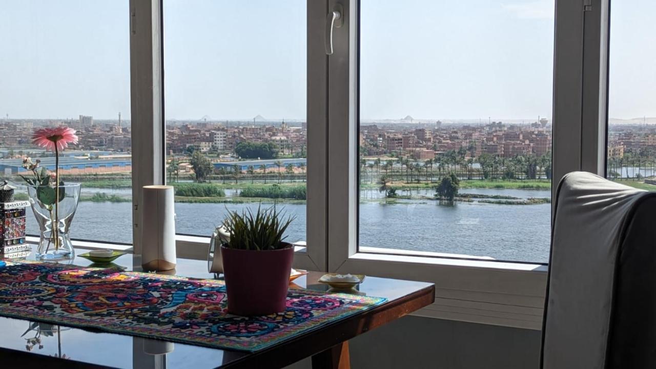 קהיר Nile Pyramidal View Apartment מראה חיצוני תמונה